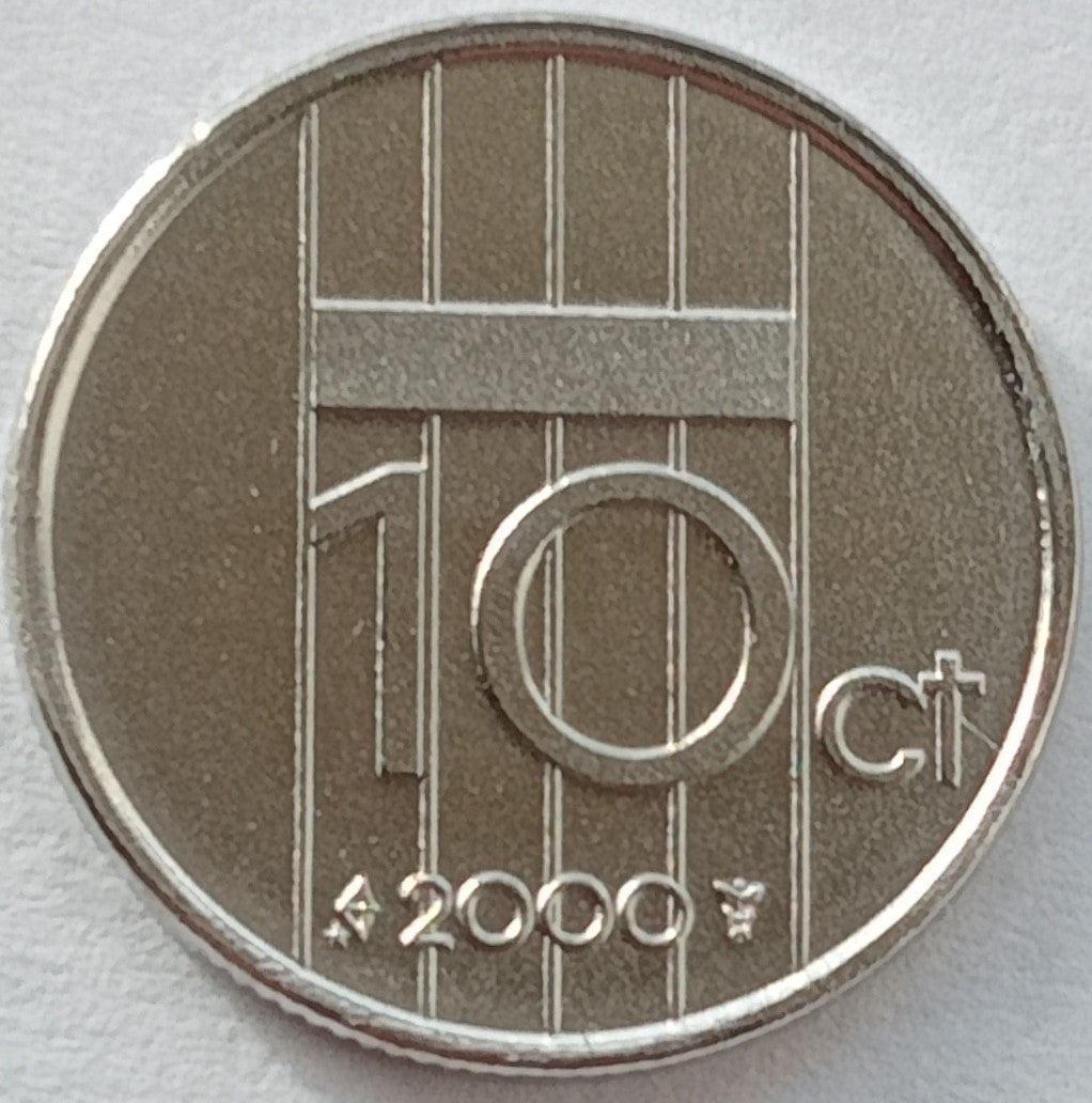 Holandia 10 Cent 2000