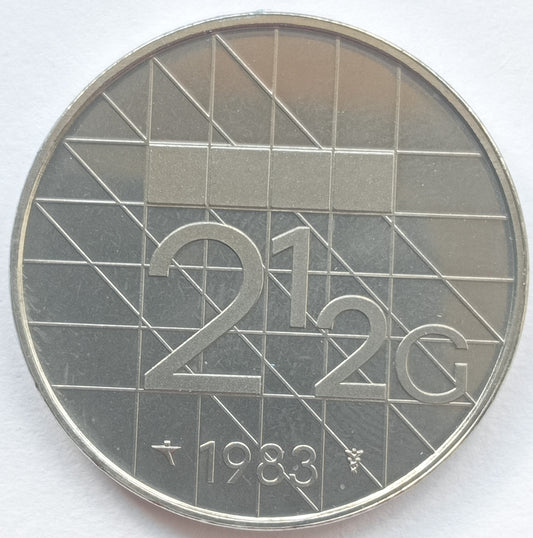 Holandia 2,5 Gulden 1983