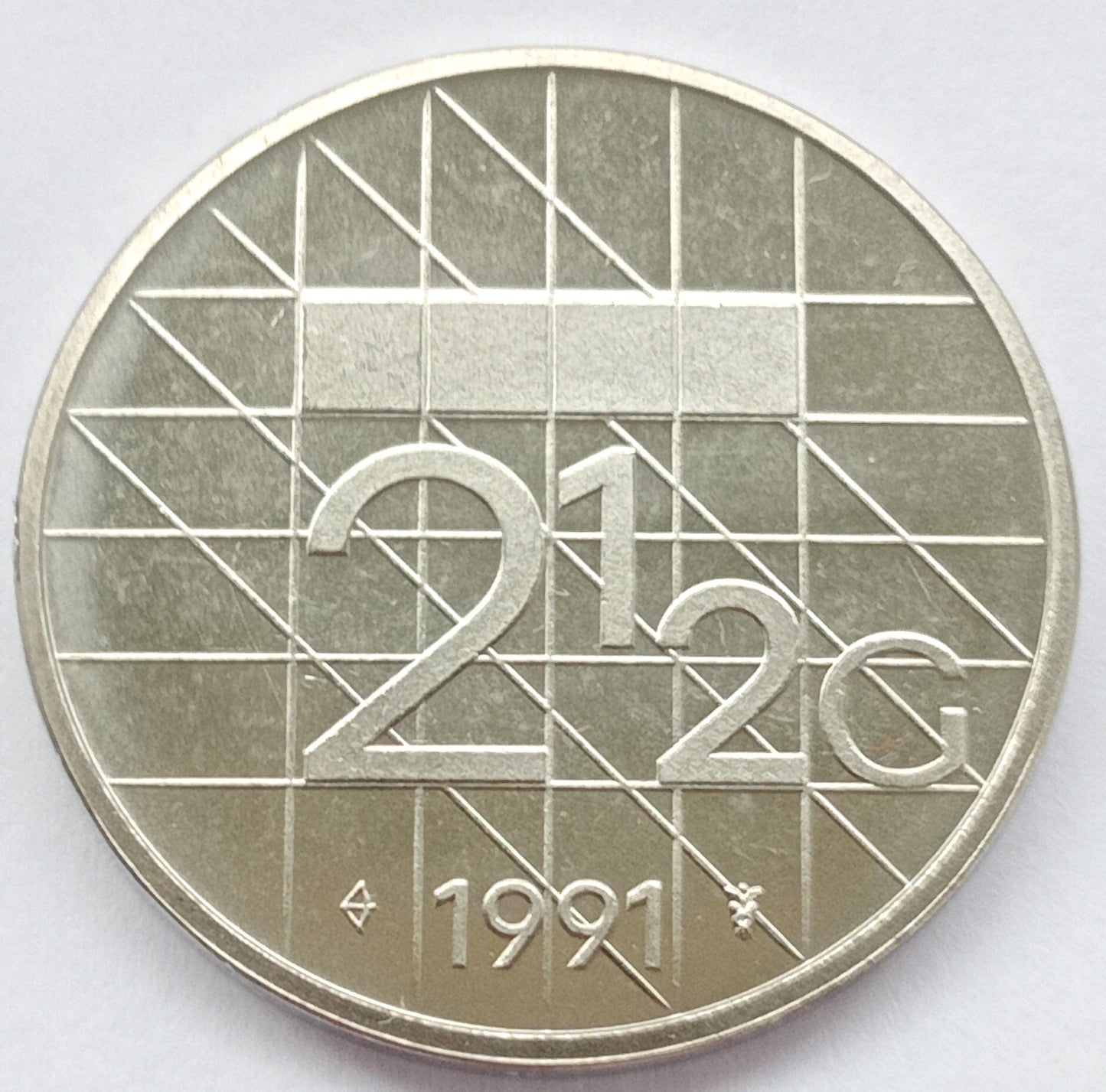 Holandia 2,5 Gulden 1991