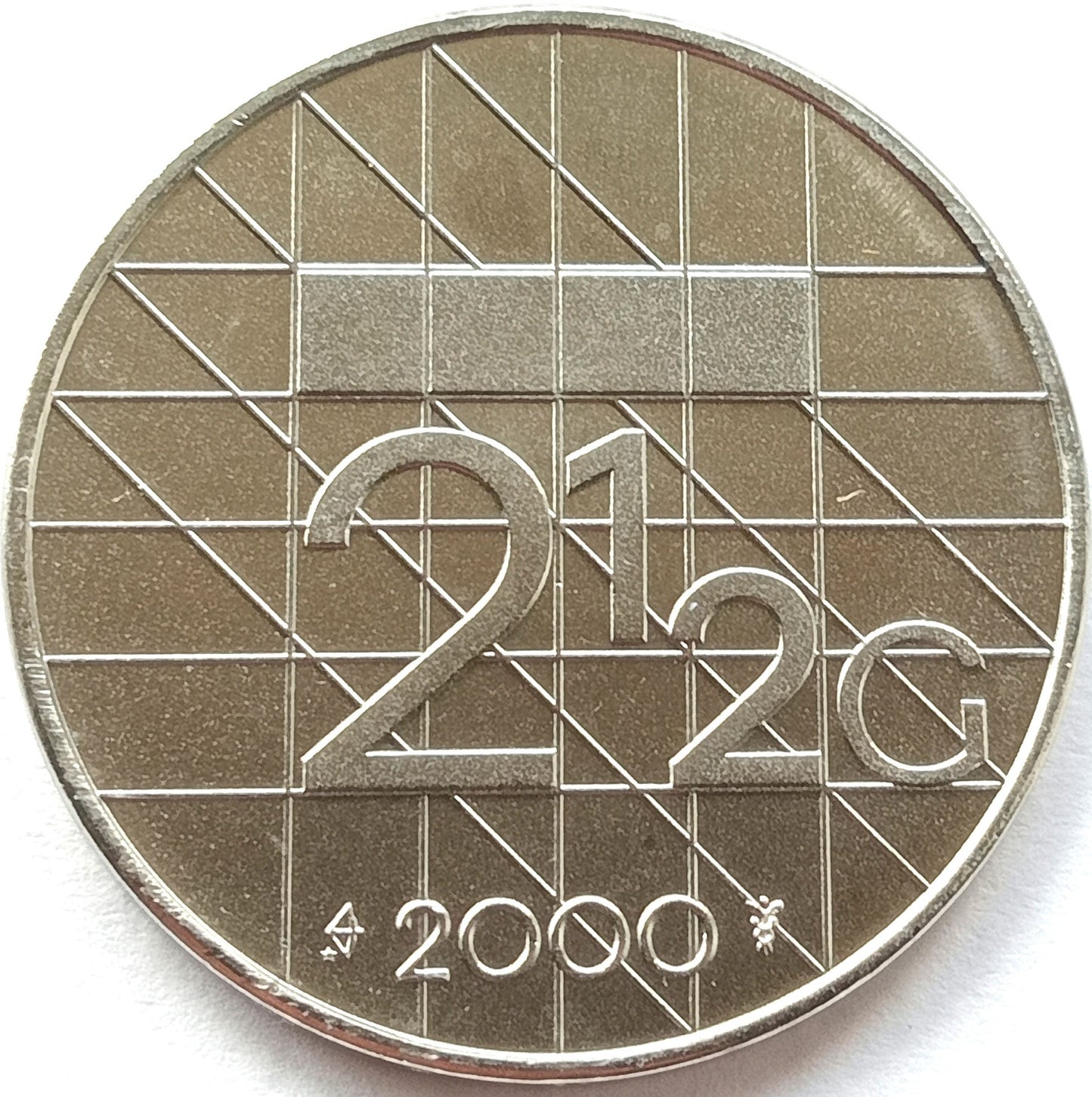 Holandia 2,5 Gulden 2000