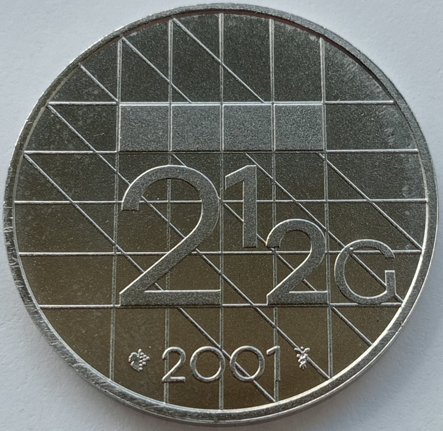 Holandia 2,5 Gulden 2001
