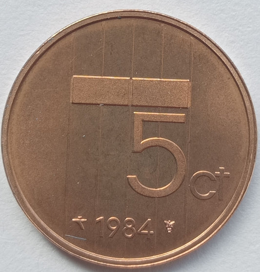 Holandia 5 Cent 1984