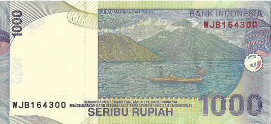 Indonezja 1 000 Rupi 2013 - UNC