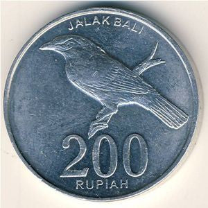 Indonezja 200 Rupii 2003
