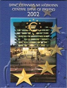 Irlandia Różne euro (zestaw) 2002