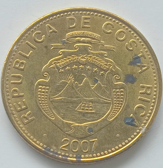 Kostaryka 100 Colon 2007 magnetyczna