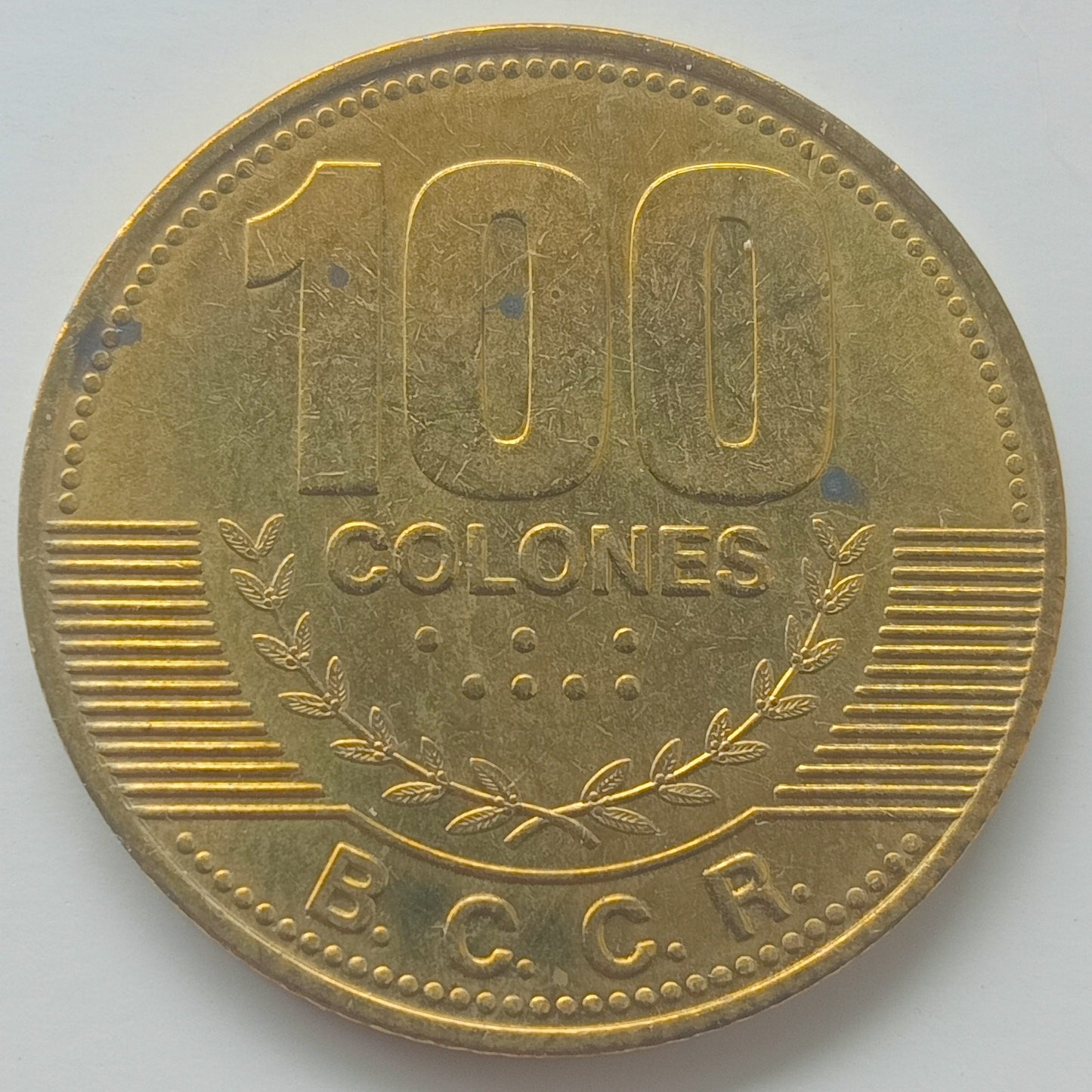 Kostaryka 100 Colon 2007 magnetyczna