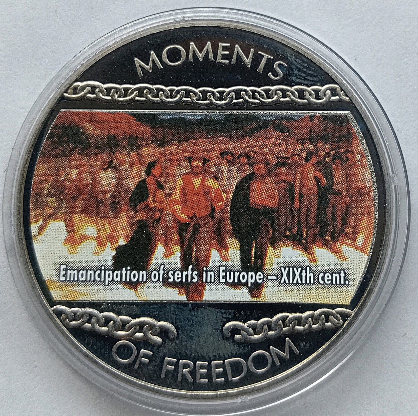 Liberia 10 Dolarów 2004 Zniesienie poddaństwa w Europie