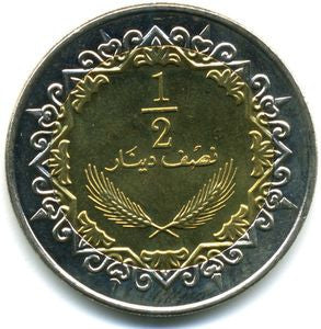 Libia 0,5 Dinara 2004