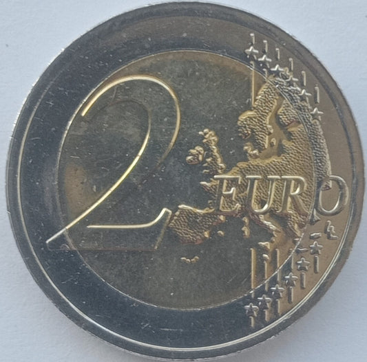 Litwa 2 euro 2022 100 lat koszykówki na Litwie