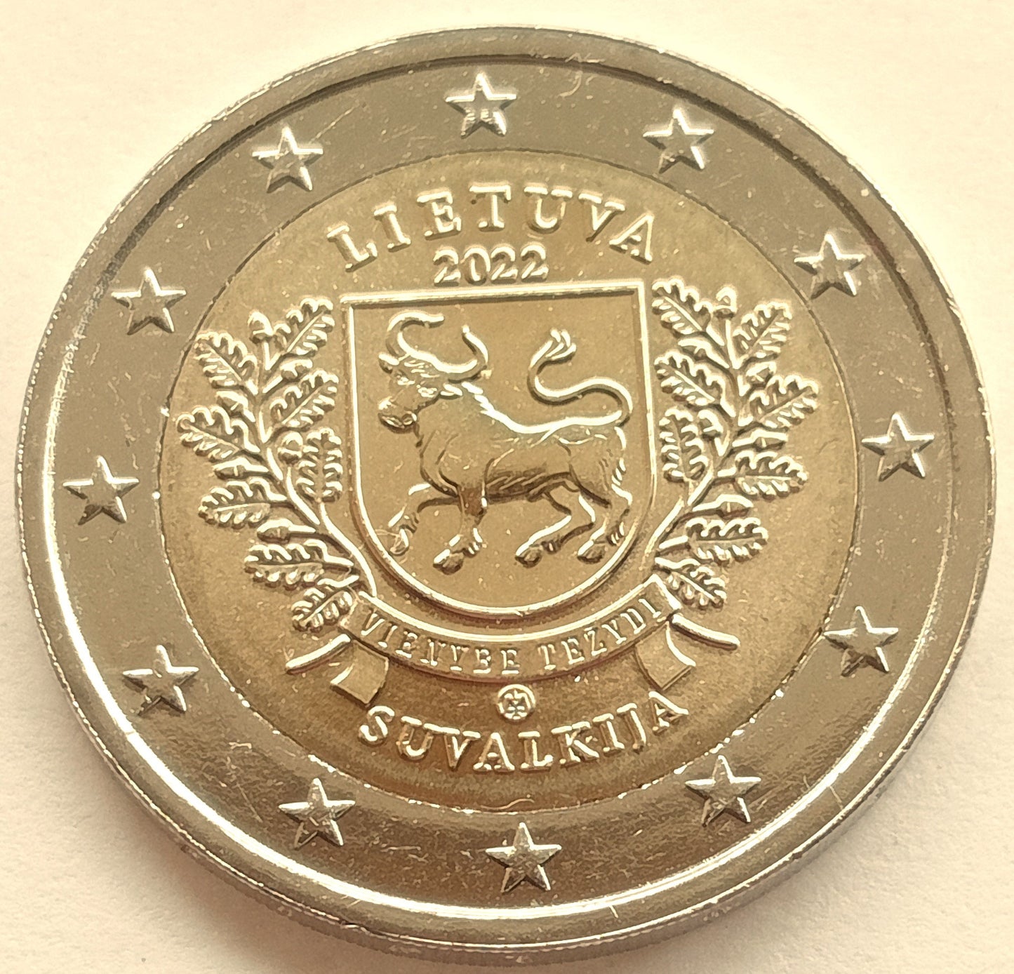 Litwa 2 euro 2022 Litewskie regiony etnograficzne - Suwalszczyzna