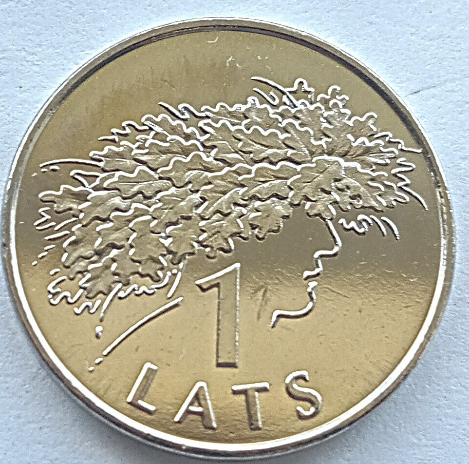 Łotwa 1 Łat 2006 Wianek świętojański