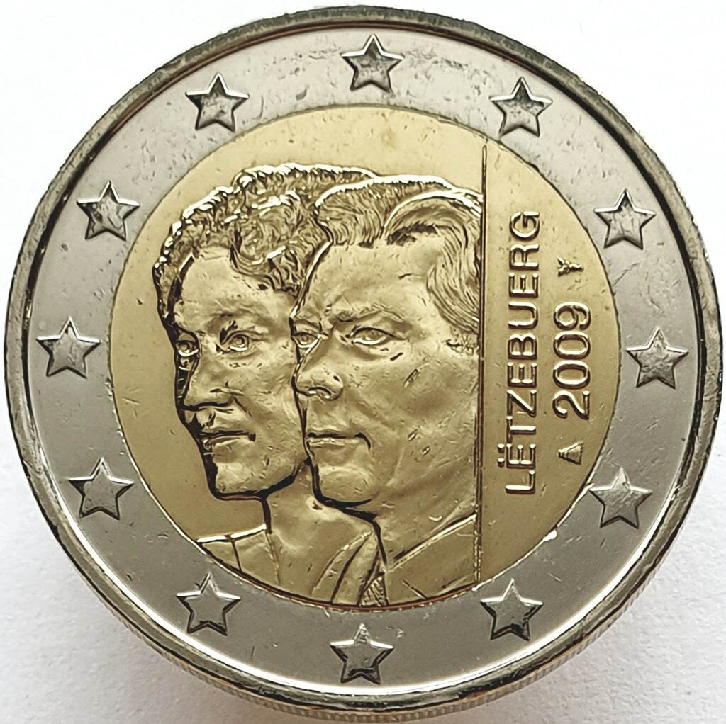 Luksemburg 2 euro 2009 Wielka Księżna Szarlotta