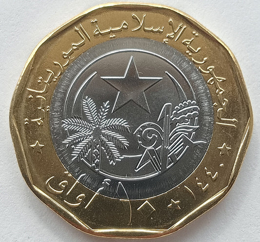 Mauretania 10 Ouguiya 2018