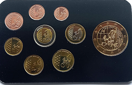 Monako zestaw euro i eurocent (wzór) 2012