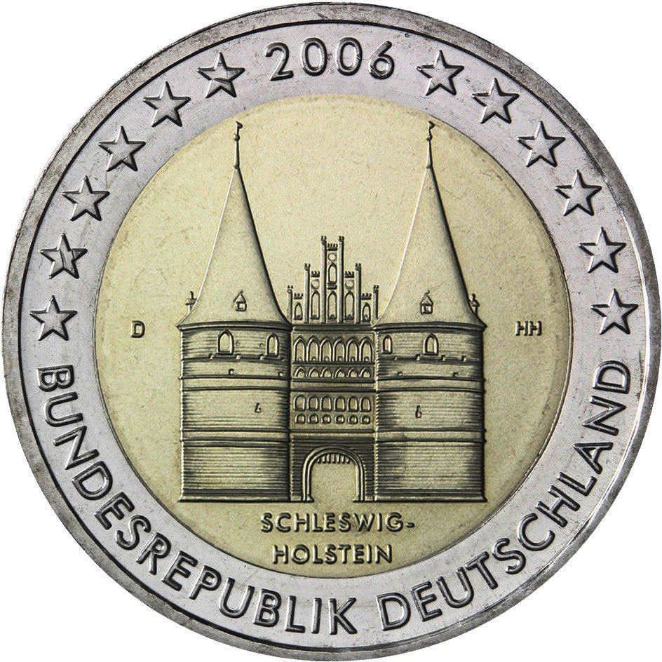 Niemcy 2 euro 2006 Szlezwik-Holsztyn