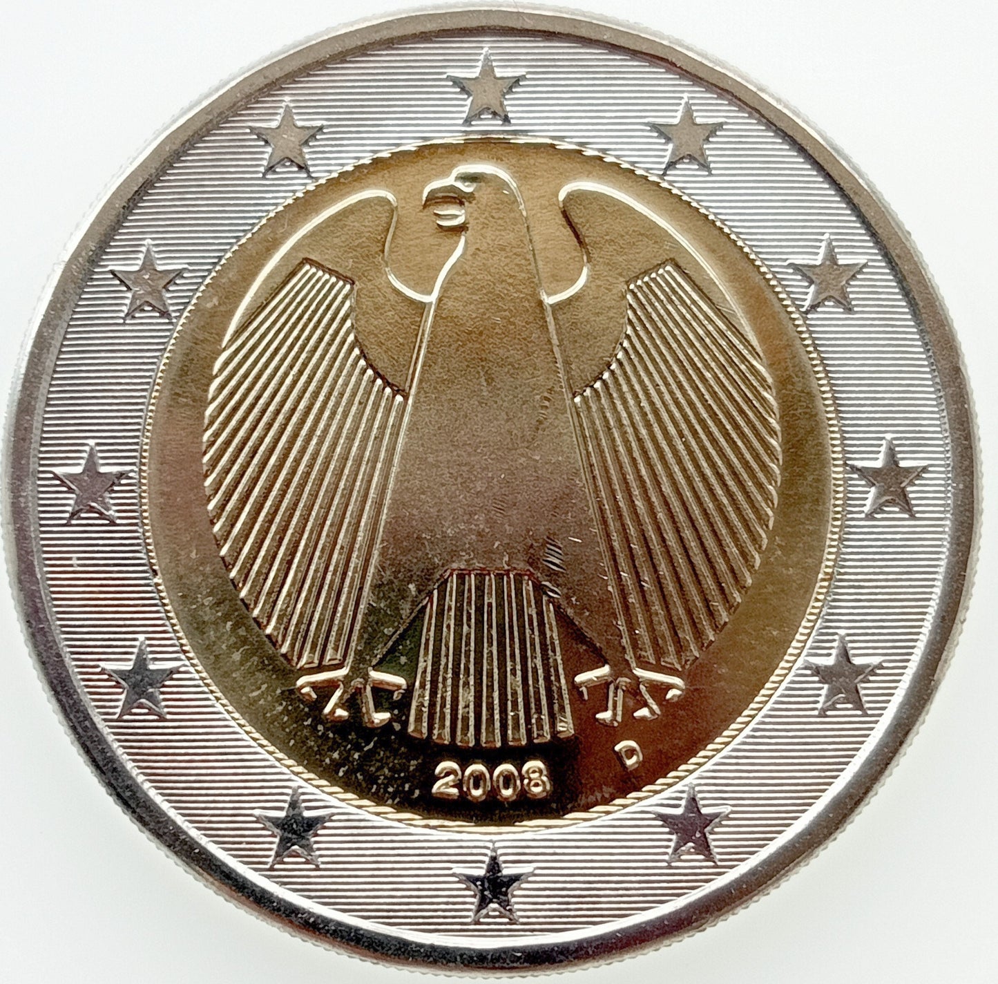 Niemcy 2 euro 2008