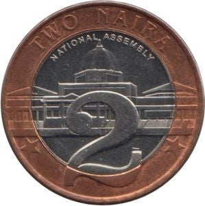 Nigeria 2 Naira 2006