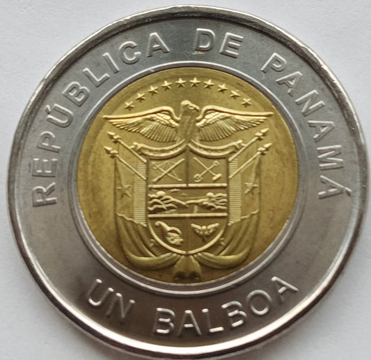 Panama 1 Balboa 2017 100. rocznica Czerwonego Krzyża