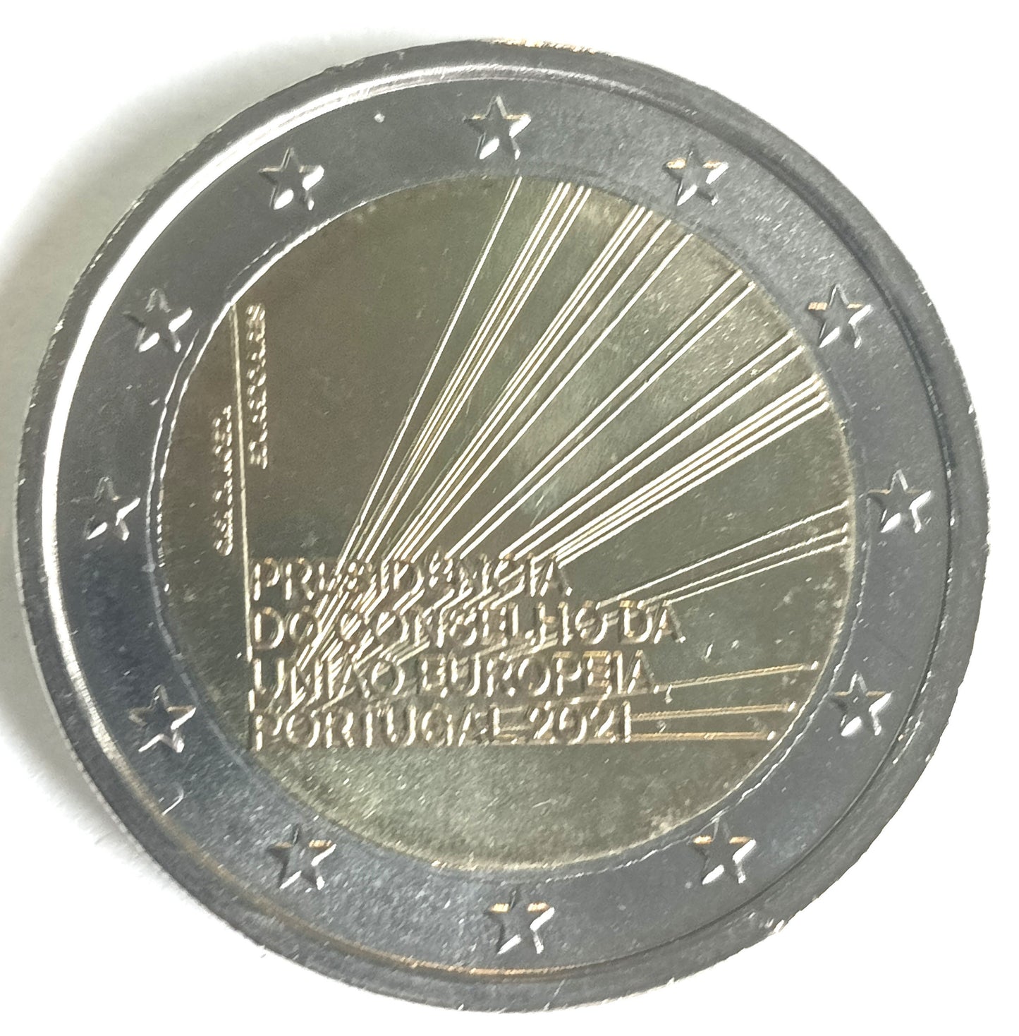 Portugalia 2 euro 2021 Rok prezydencji Portugalii w Unii Europejskiej
