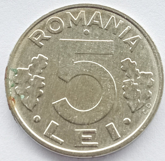 Rumunia 5 lei 1995 Republika Rumunii