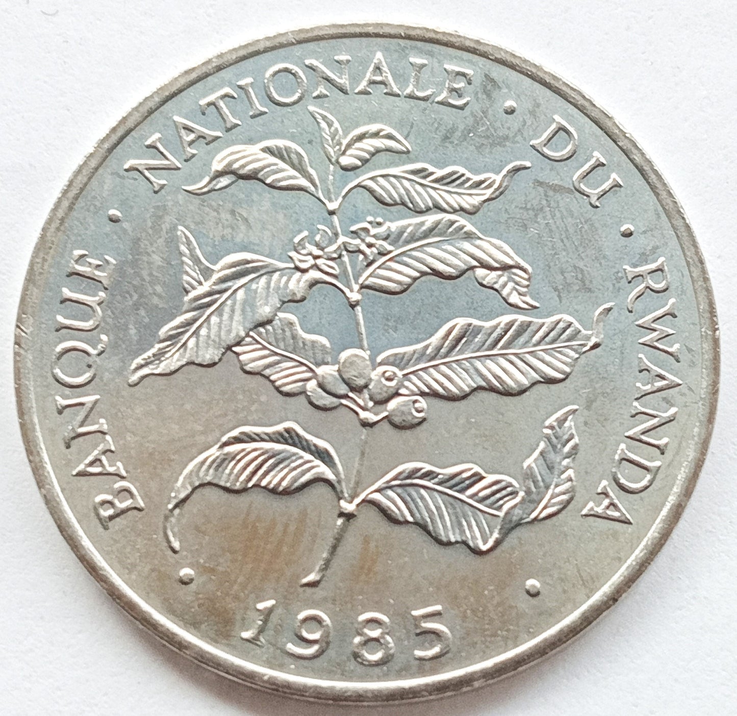 Rwanda 10 Franków 1985