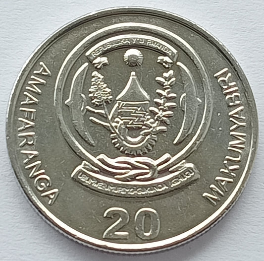 Rwanda 20 Franków 2003