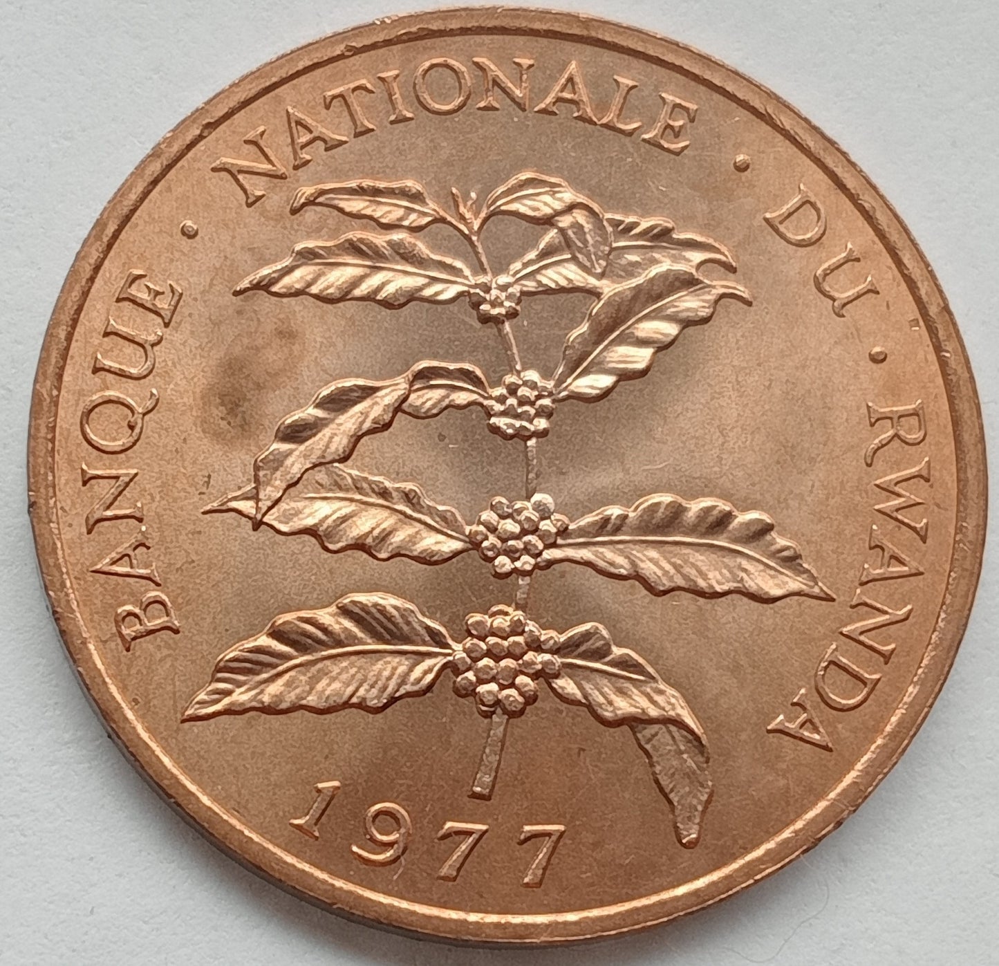 Rwanda 5 Franków 1977