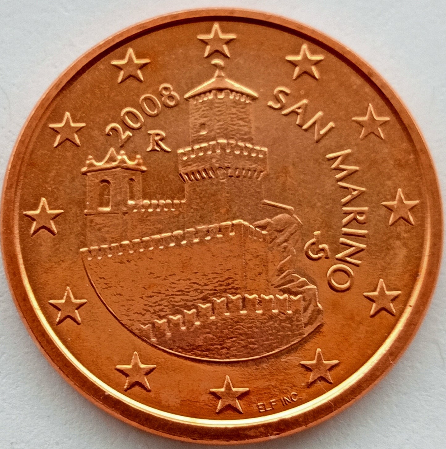San Marino 5 Eurocent 2008