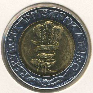 San Marino 500 Lirów 1995
