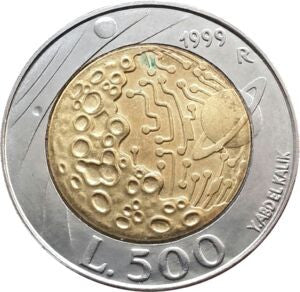 San Marino 500 Lirów 1999