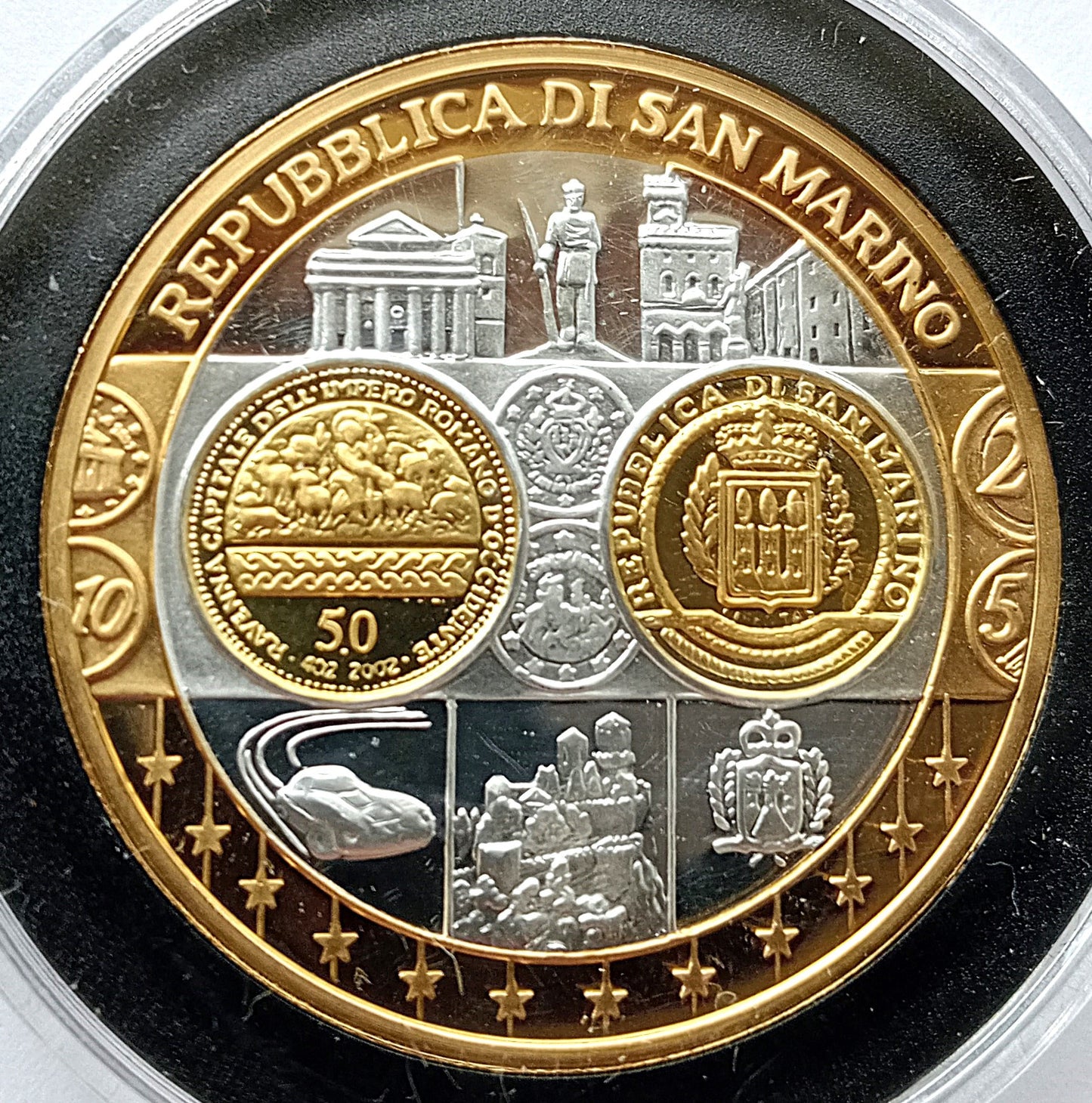 San Marino Euro (wzór) 2002