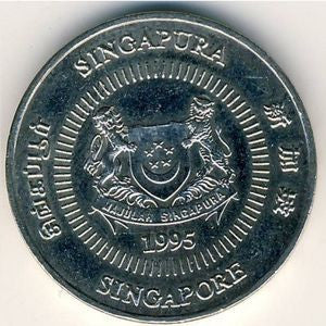 Singapur 50 Centów 1995
