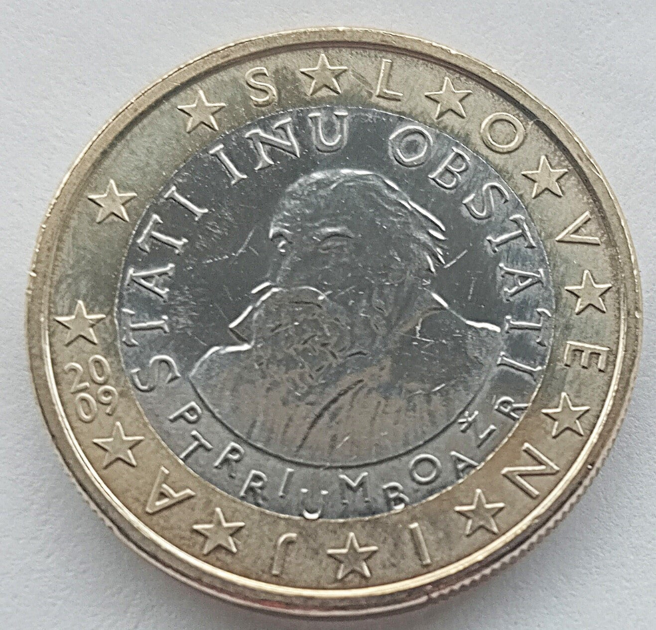 Słowenia 1 Euro 2009