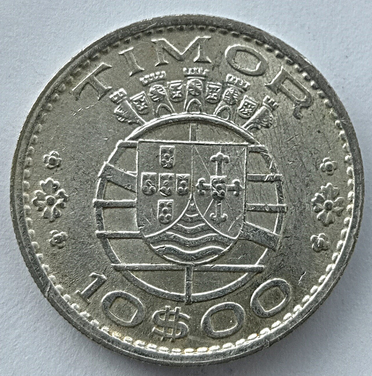 Timor Wschodni 10 Escudo Timoru Portugalskiego 1964