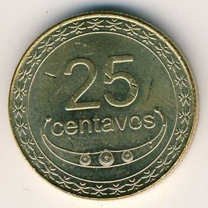 Timor Wschodni 25 Centavo 2004