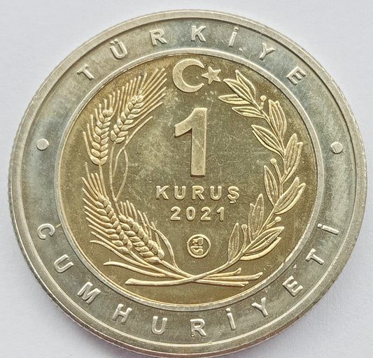 Turcja 1 Lira 2021 Karakal