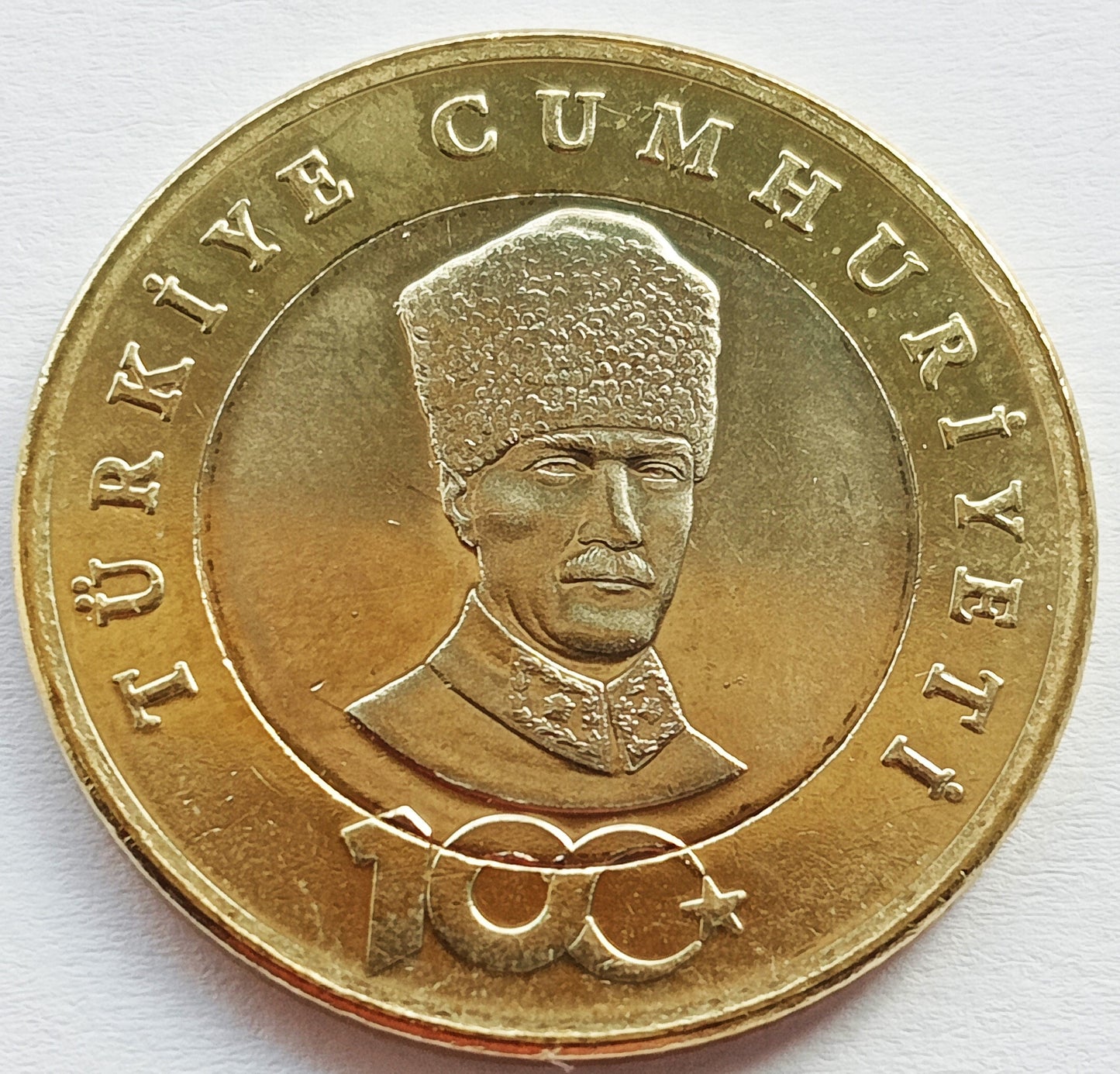 Turcja 5 Lira 2023 100 rocznica - Powstanie Republik