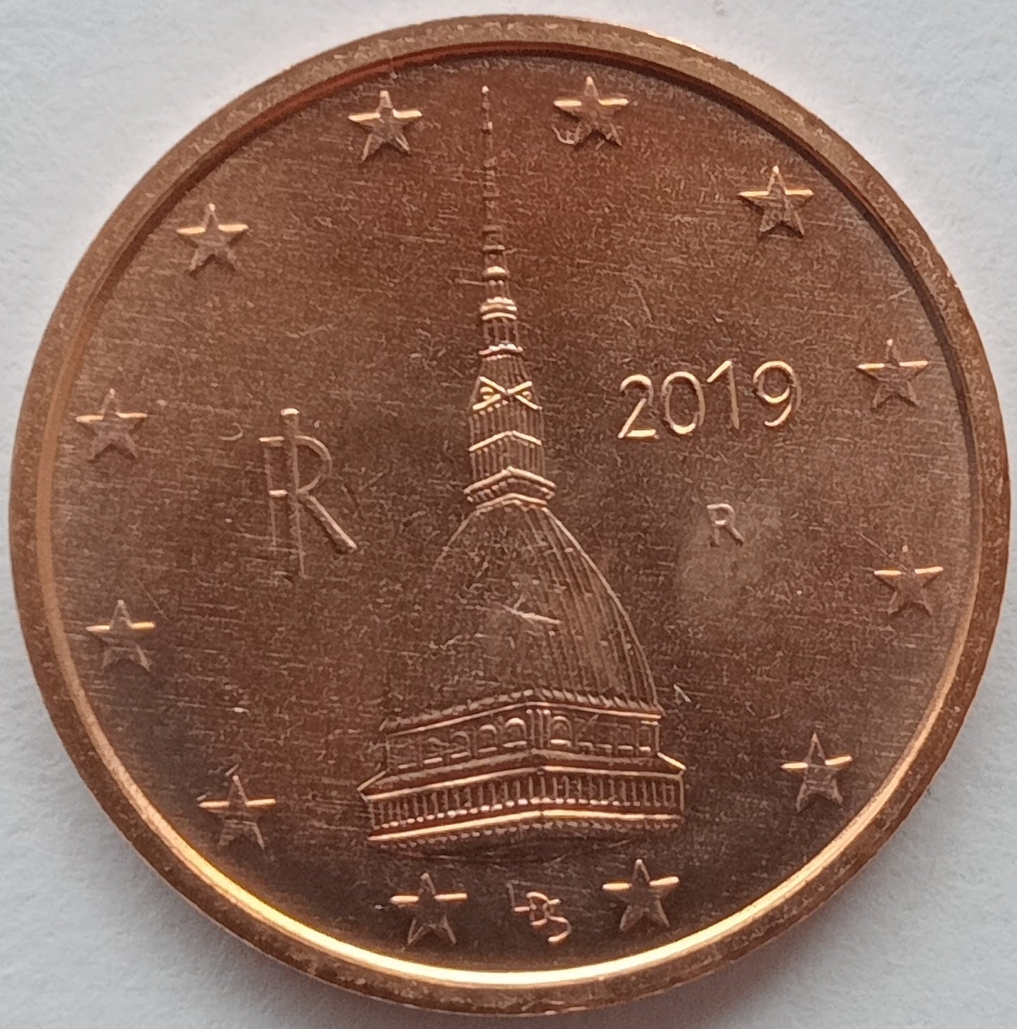 Włochy 2 Euro Cent 2002 Turyn - Wieża Mole Antonelliana