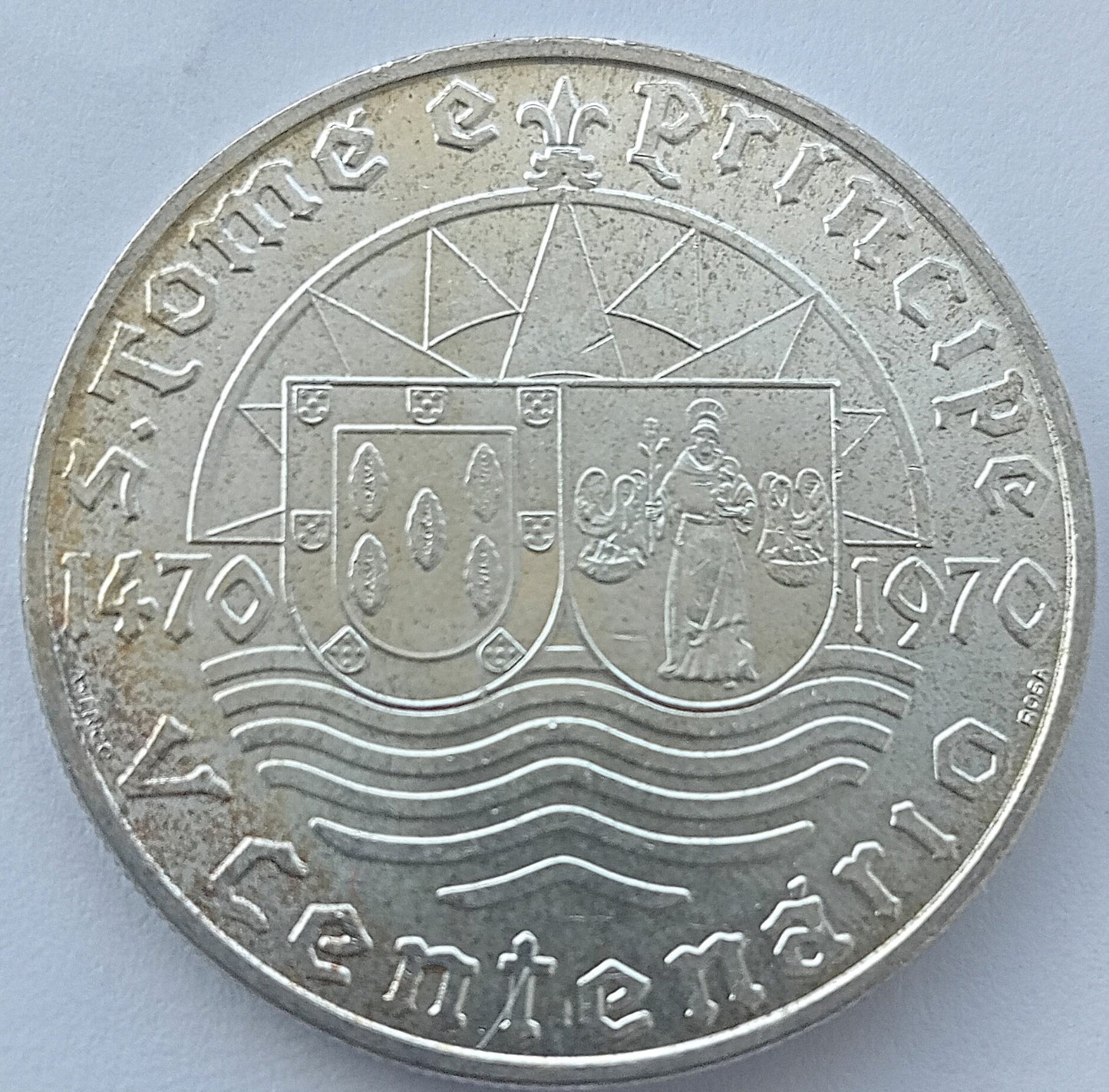 Wyspy Świętego Tomasza i Książęca 50 Escudo 1970 500 rocznica odkrycia