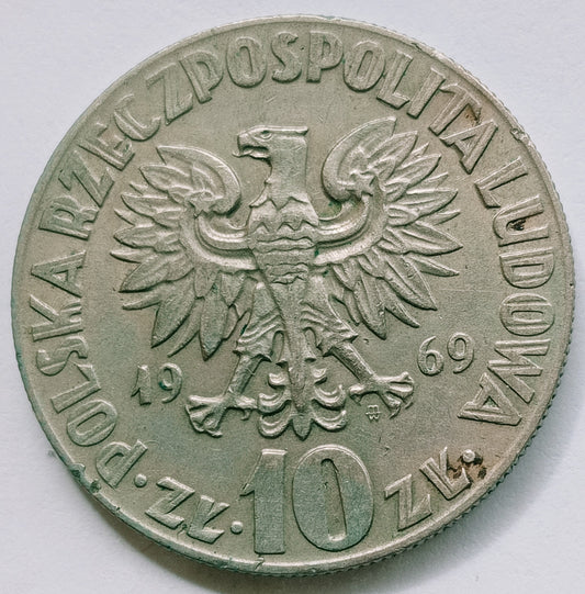 10 Złotych 1969 Mikołaj Kopernik
