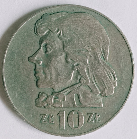 10 Złotych 1970 Tadeusz Kościuszko