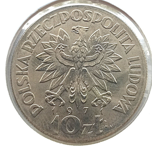 10 Złotych 1971 FAO - Fiat Panis  /próba/