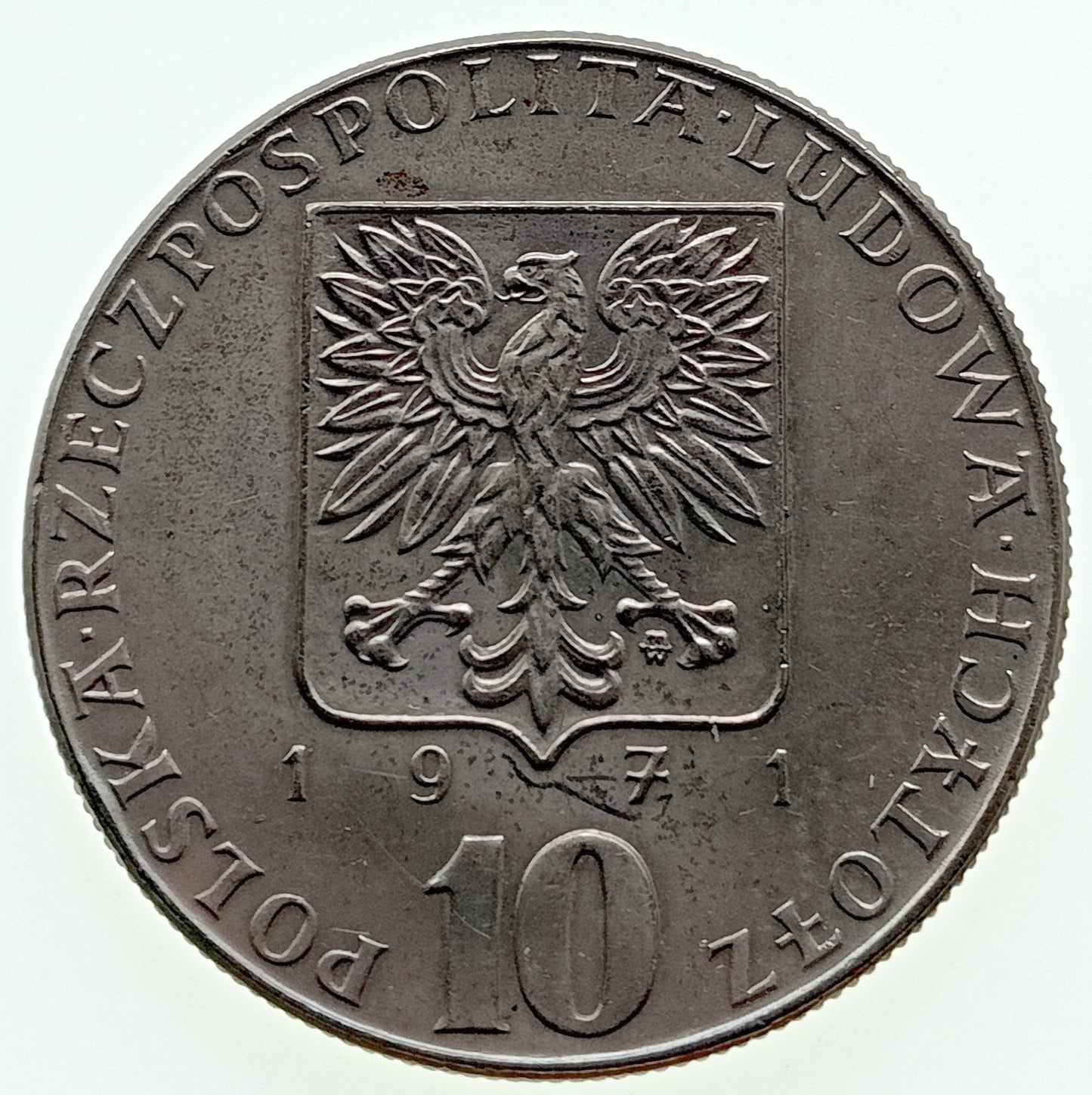 10 Złotych 1971 Organizacja do spraw Wyżywienia i Rolnictwa przy ONZ - FAO