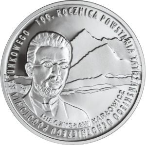 10 Złotych 2009 100. rocznica powstania Tatrzańskiego Ochotniczego Pogotowia Ratunkowego