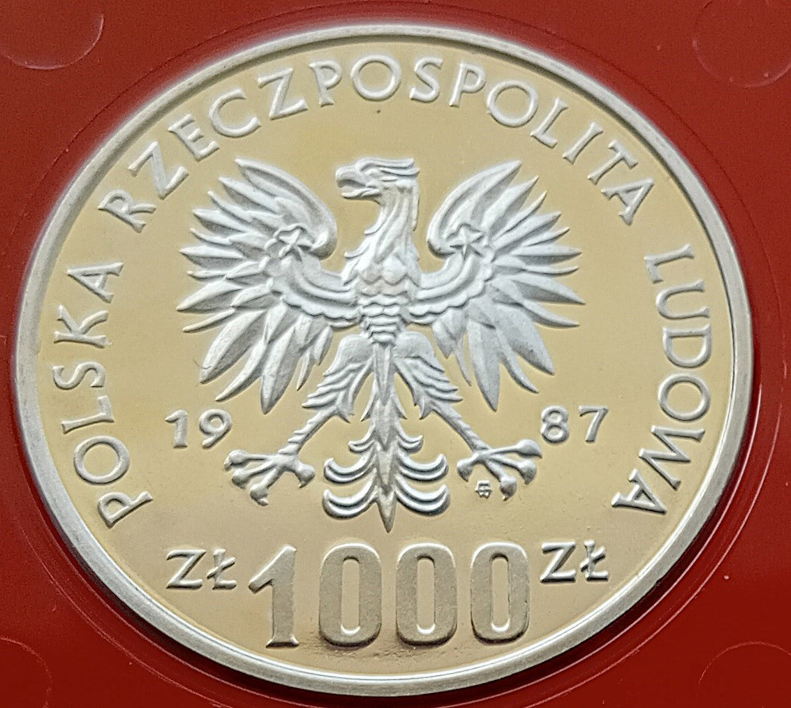 1000 Złotych 1987 Wratislavia /PRÓBA/