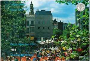 1988 Różne Guldeny Zestaw  Prowincja Groningen