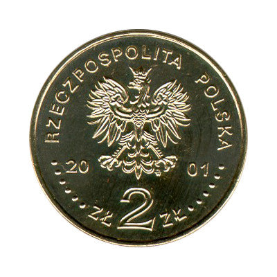 2 zł 2001 - 15-lecie orzecznictwa Trybunału Konstytucyjnego (1986-2001)