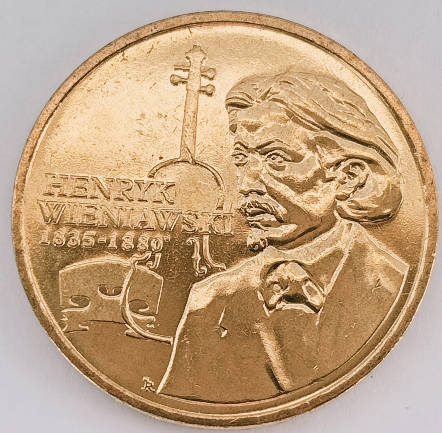 2 zł 2001 - XII Międzynarodowy Konkurs im. Henryka Wieniawskiego