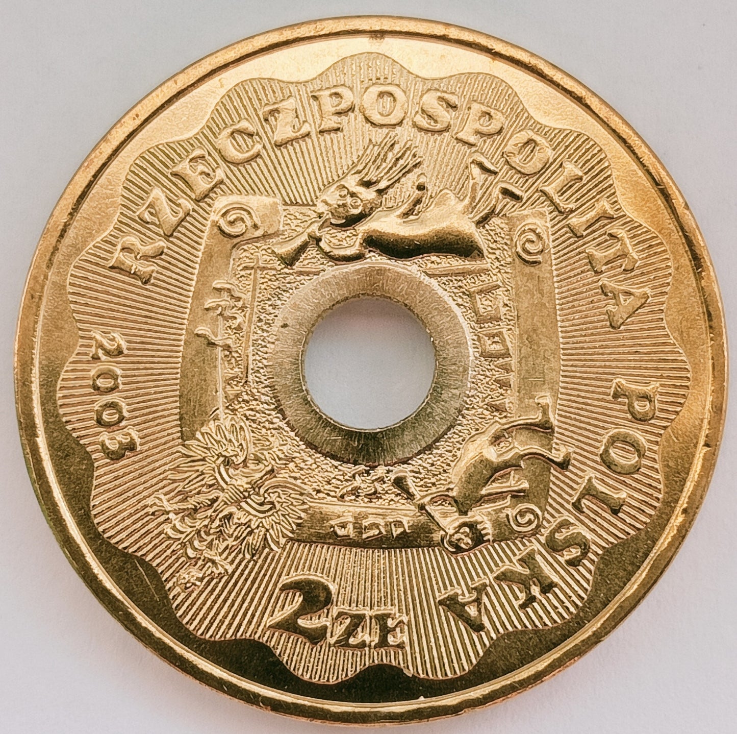 2 zł 2003 - 10 lat Wielkiej Orkiestry Świątecznej Pomocy